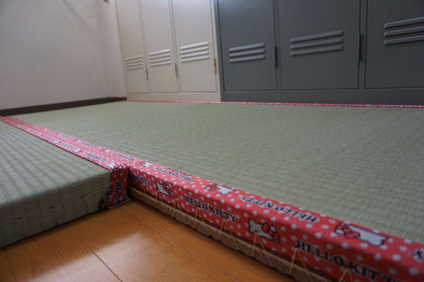朝倉市 更衣室 施工後の置き畳