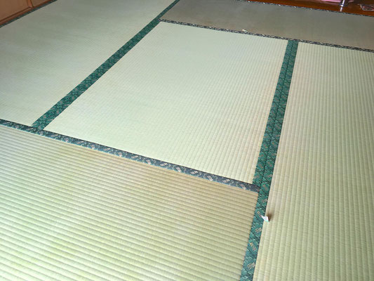 福岡県三井郡大刀洗町で畳の張替え写真（施工後）