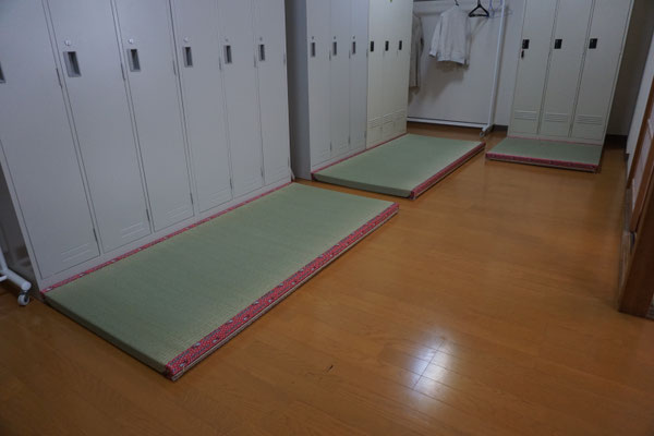 朝倉市 更衣室 施工後の置き畳