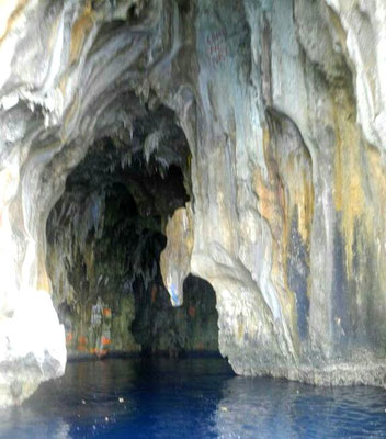 Der Eingang der Höhle...