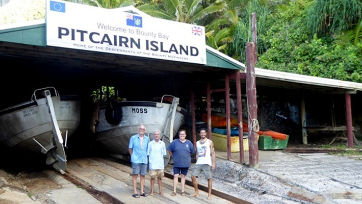 Abschied von Pitcairn (schade, nur 1 Tag )