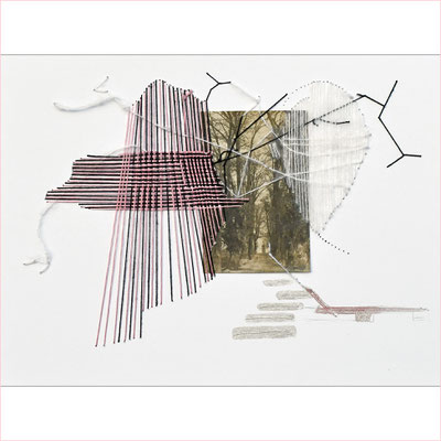 "die Kapelle in ihr_1", 2025, 30 cm x 40 cm