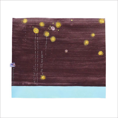 "der Gesang meines Waldes, 3", 2021, 40 cm x 50 cm