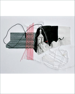 "die Kapelle in ihr_6", 2025, 30 cm x 40 cm