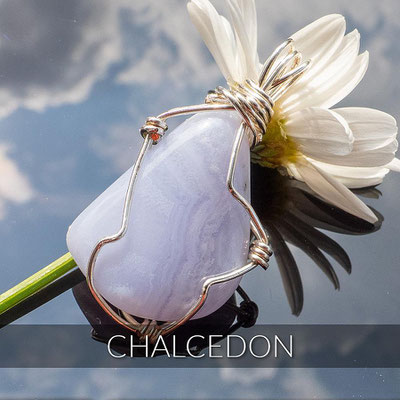 Chalcedon Anhänger