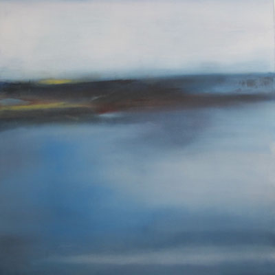 Marie-Paule PIGIÈRE, "N°2001", Huile sur toile, 80x80 cm, 2020