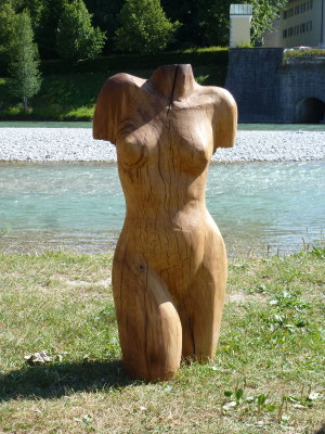 Torso von der Eiche, h. 120 cm, verkauft