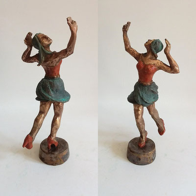 "Dancing Queen"  Bronze patiniert, h. 29 cm