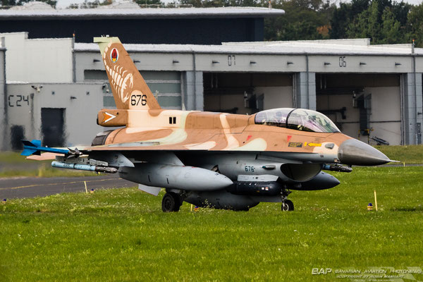 676 F-16D 105sq Israel Airforce "Skorpion"