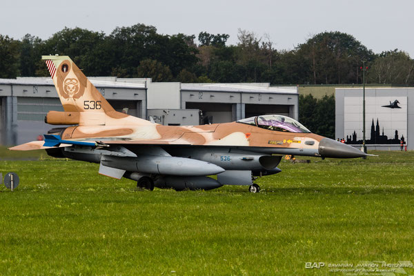 536 F-16C 101sq Israel Airforce