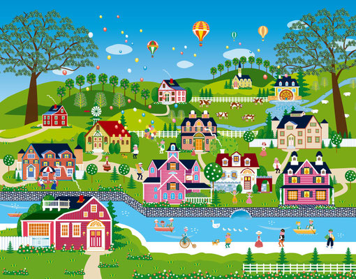 松岡コージのイラストが郵便局の年カレンダーと スーパークリスタルカレンダーに採用されました 松岡コージのイラストレーションおもしろブック