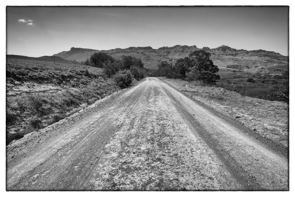 Lower Lotheni Road - Drakensberge - Südafrika