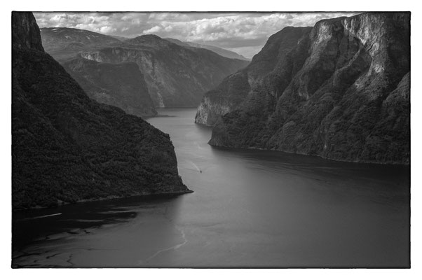 Aurland Fjord - Norwegen