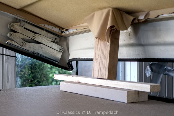 Faltenbalg vom VW T3 WESTFALIA Klappdach