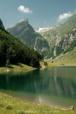 Seealpsee + Säntis.
