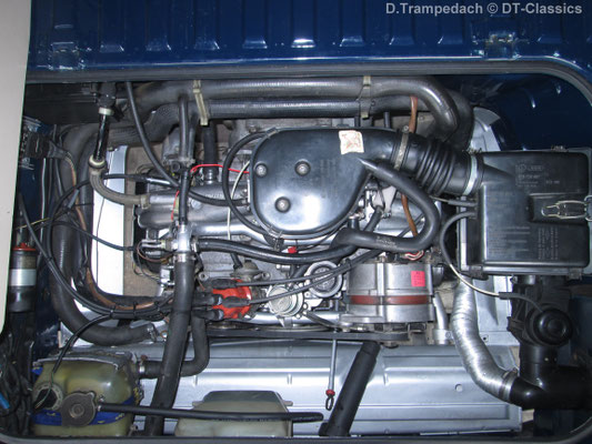 VW T3 mit Wasserboxer WBX DG, 1900ccm, 78 PS