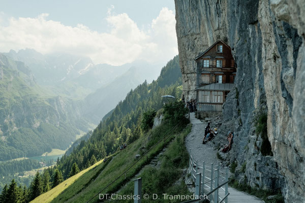 Wo einst Eremiten, Höhlenmenschen und. Bären hausten: Berggasthaus Äscher.