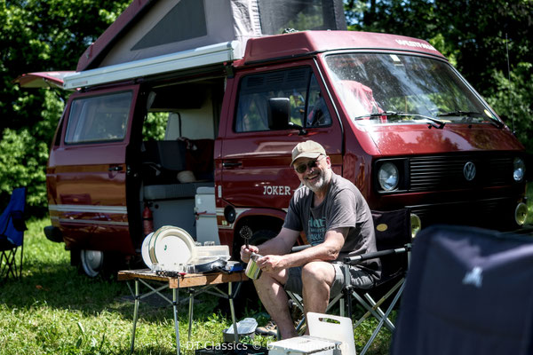 Mit den Bus Brothers am Zugersee.