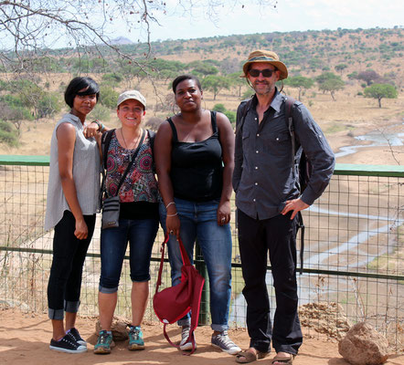 Getrud, Emilie, Laureen et moi