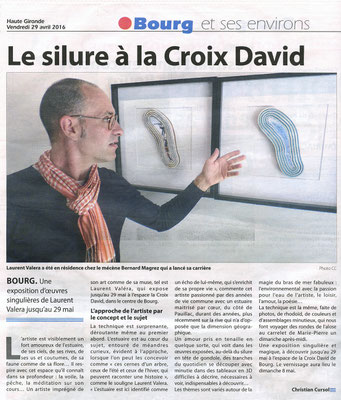 Article de Christian Cursol dans le Sud-Ouest du 29 avril