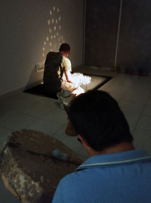 Ateliers à l'Esat Arche les sapins à Lignères-Ambleville - juillet 2023