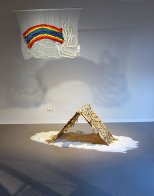 Installation de Lucie Bayens.