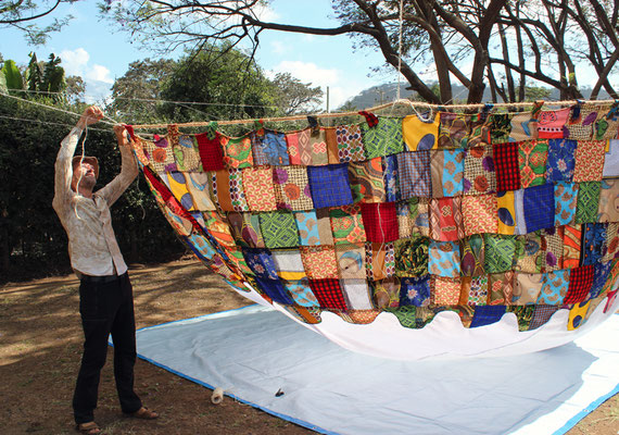 accrochage de l'installation