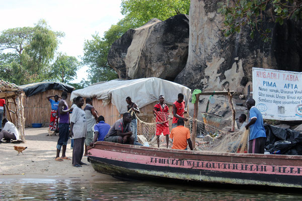 Plage de la petite île de Lukuba
