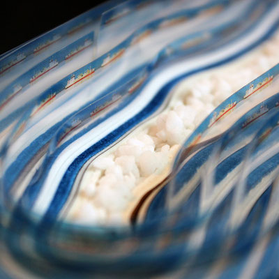 Cernes de la drague Anita Conti, 2016. Détail