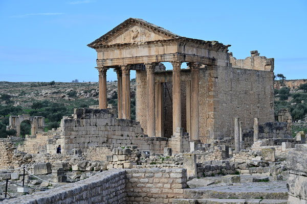 Dougga Archiologiepark, Saturntempel