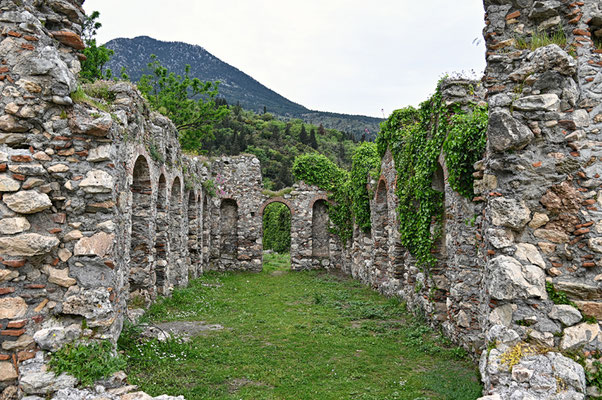Mystras, Oberstadt