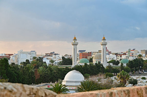 Monastir, Blick von der Festung 