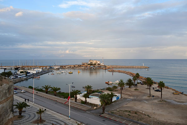 Monastir, Blick von der Festung 