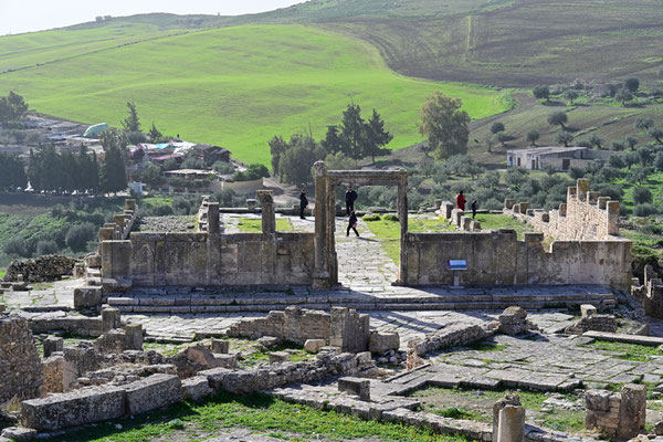 Dougga Archiologiepark, Ruinenstadt