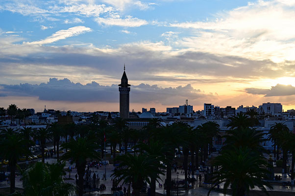 Monastir, Blick von der Festung 