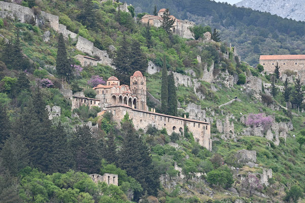 Mystras, Oberstadt, Kloster Pantanassa