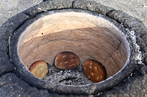 Am Straßenrand leckeres Backwerk