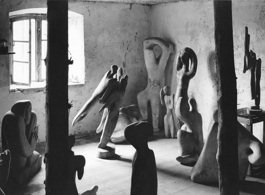 Atelieransicht in der Kumpfmühle