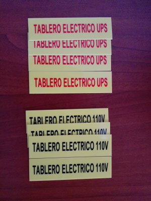 Tarjetas ITS en PVC de 27x100 mm