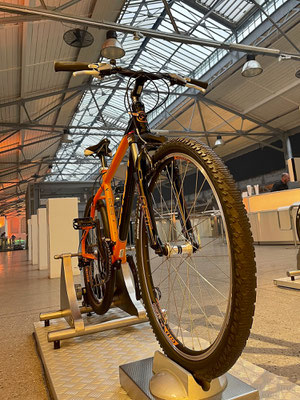 GlücksBike - es können verschiedene Fahrräder verwendet werden