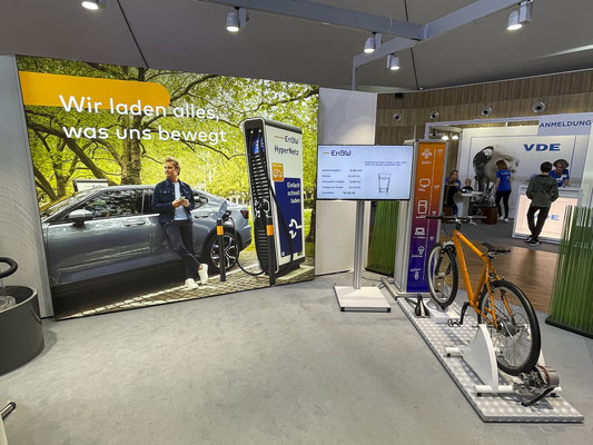 EnergyBike Physik 3 - als Kalorienfahrrad für einen Energieversorger