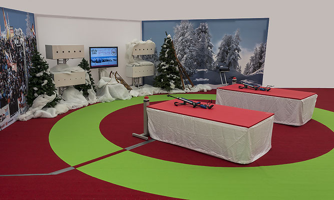 Biathlonsimulator, Biathlon-Simulator, Doppelmodul L