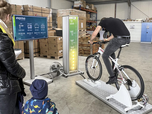 EnergyBike Physik 3 - für Ingenia - wie lange läuft ein Gerät...?