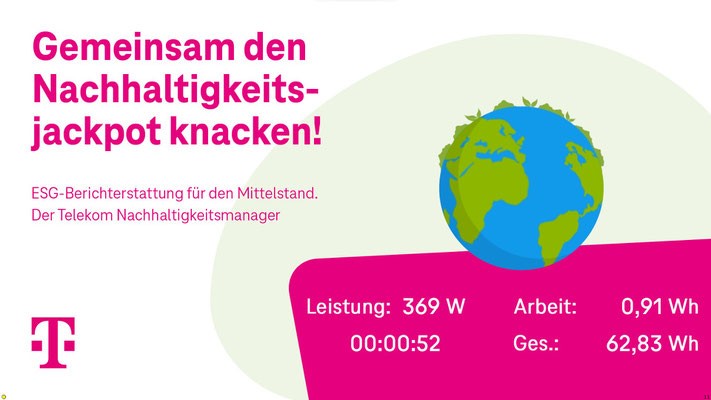 CO2-Bike für die Telekom