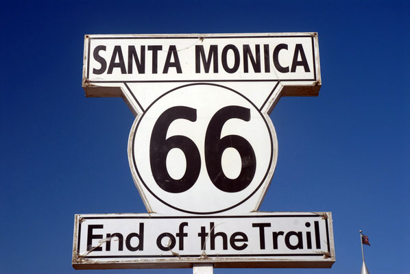 Santa Monica, fin de la Route.