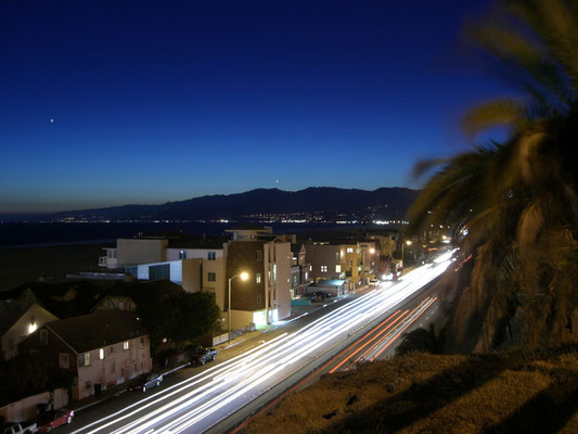 Santa Monica by night