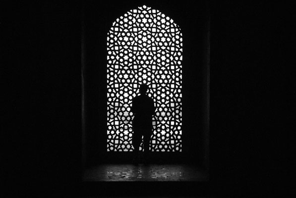 Prière à la mosquée, New Delhi, Inde