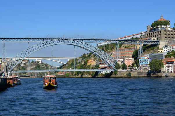 Pont Dom-Luis sur le Douro, Porto.