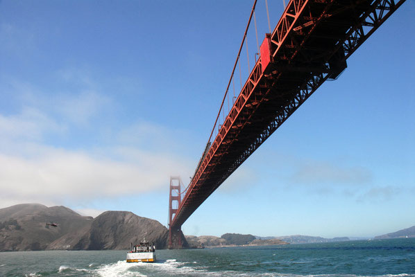 Le Golden Gate Bridge à SanFrancisco