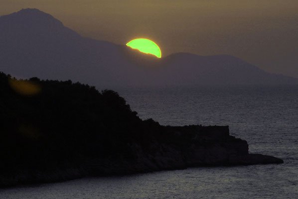 Coucher de soleil sur Capri